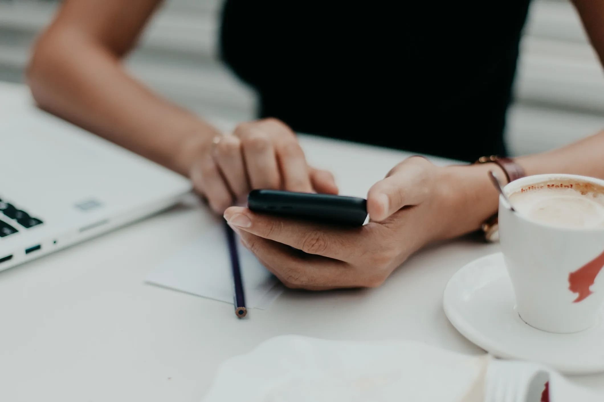 small business owner on their phone